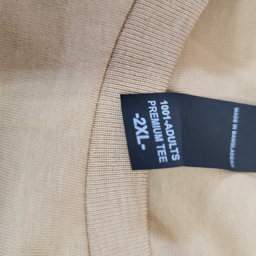 Tan Graphic Short Sleeve Tee - Picture 7 of 10